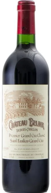 Вино Chateau Belair-Monange Saint-Emilion AOC  Шато Бельэр-Монанж 1996 750 мл
