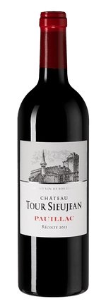 Вино Chateau Tour Sieujean  Шато Тур Сьёжан Пойяк  2014 750 мл