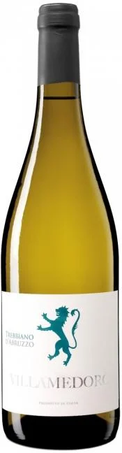 Вино Villa Medoro, Trebbiano d’Abruzzo DOC, Вилла Медоро, Треббьяно д’Абруццо DOC, 2012, 750 мл