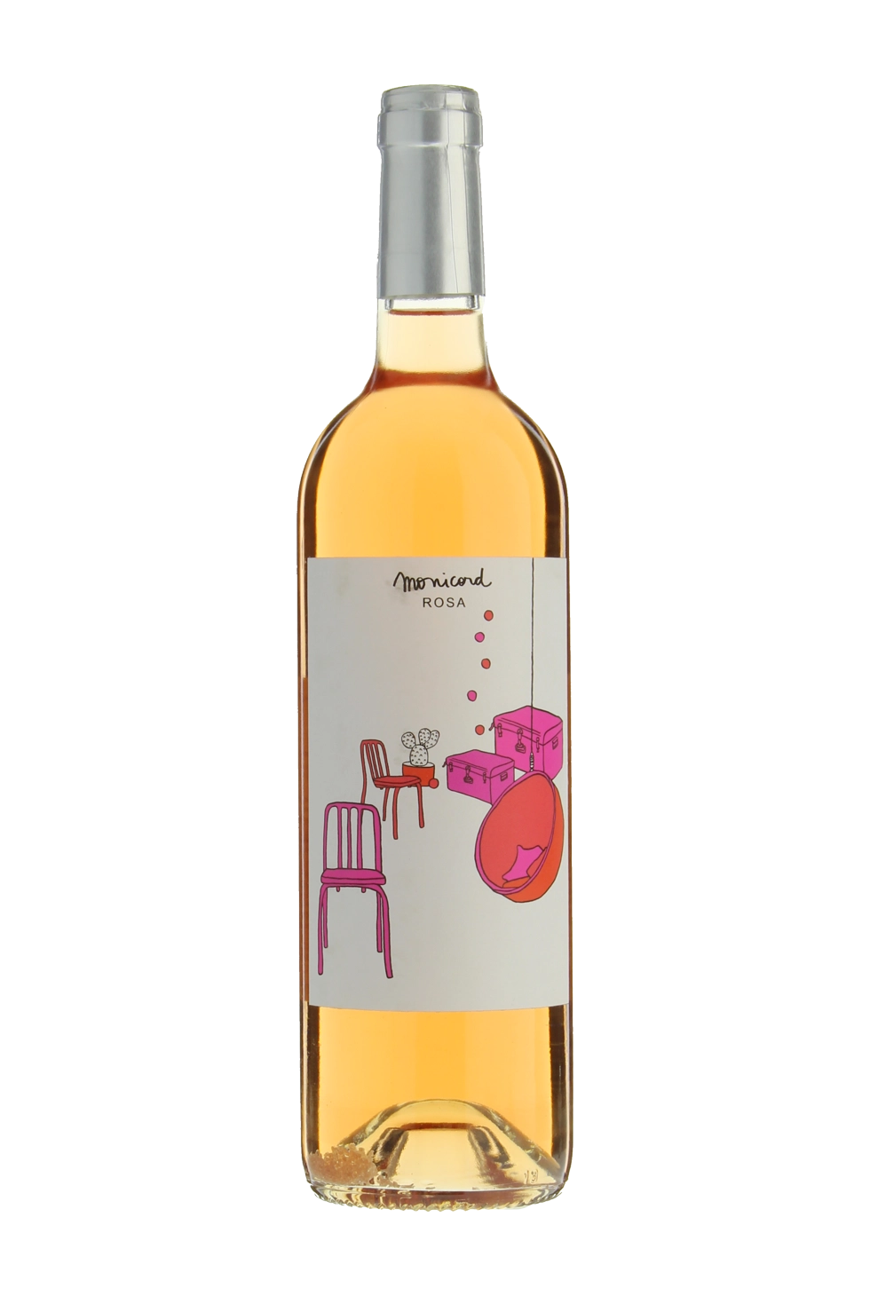 Вино Rosa de Monicord Bordeaux Supérieur АОС Моникор Розе 2018 750 мл