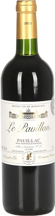 Вино Le Pavillon Pauillac AOC Ле Павийон Пойяк 2006 750 мл