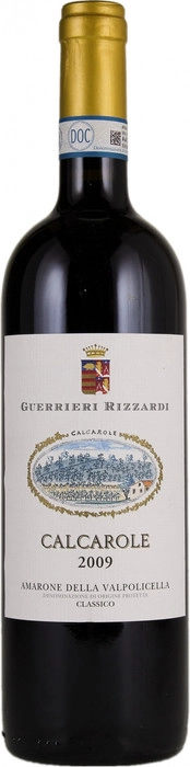 Вино Guerrieri Rizzardi Calcarole Amarone Classico della Valpolicella DOC   2013 750 мл 16,5%