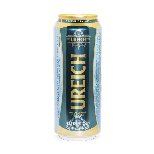 Пиво Ureich Hefeweizen Hell 500 мл