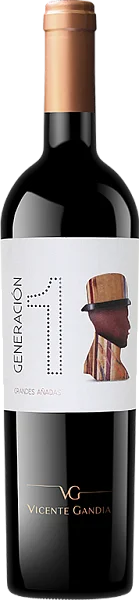 Вино Vicente Gandia Generación 1 Grandes Añadas Utiel-Requena  2015  750 мл