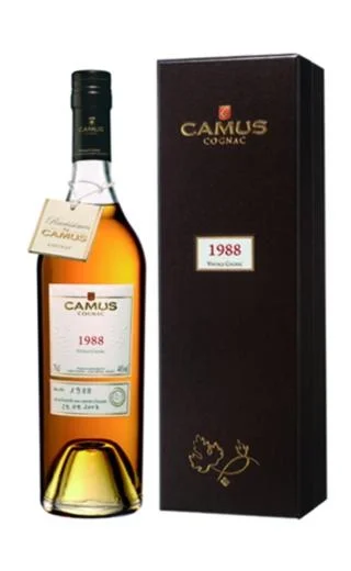 КОНЬЯК VINTAGE COGNAC CAMUS КАМЮ ВИНТАЖ в деревянной подарочной упаковке 1988  700 мл