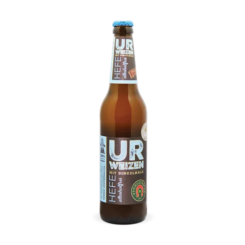 ПИВО Pfungstädter Urweizen Hefe Alkoholfrei ПФУНГШТЕДТЕР УРВАЙЦЕН ХЕФЕ  БЕЗАЛКОГОЛЬНОЕ   стекло 500 мл