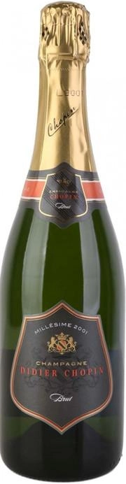Шампанское Didier Chopin  Millesime Brut Champagne AOC 2008 750 мл