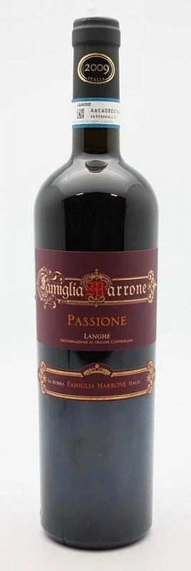 Вино Famiglia Marrone Passione Langhe Фамилия Марроне Пассионе Ланге 750 мл