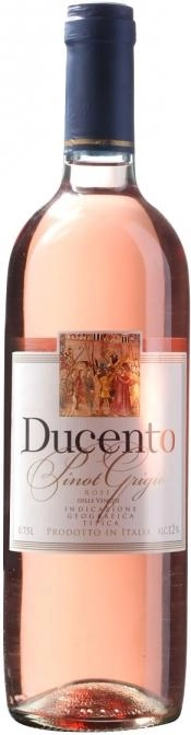 Вино Ducento Pinot Grigio Rose delle Venezie IGT  2022  750 мл