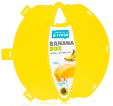 Футляр VacuVin Banana Guard для переноски и чистки банана, жёлтый