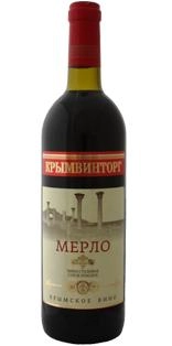 Вино Крымвинторг Мерло 750 мл