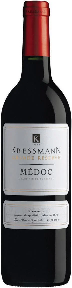 Вино Kressmann Grande Reserve Medoc AOC Крессманн Гранд Резерв Медок АОС 2015 750 мл