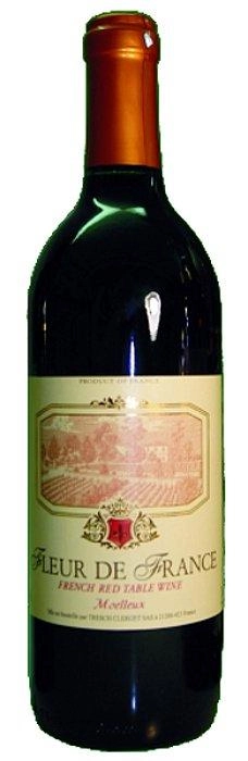 Вино Fleur de France Rouge Sec    750 мл