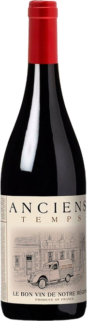 Вино Anciens Temps Pays d'Herault IGP   750 мл