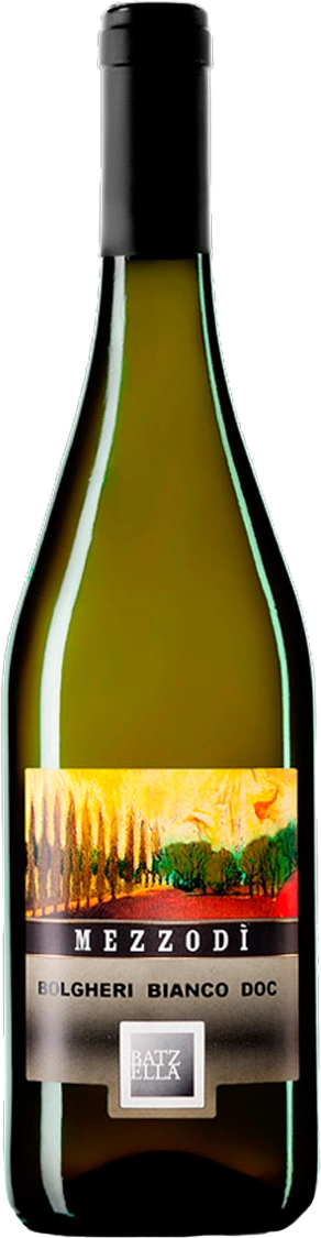 Вино  Batzella Mezzodi Bolgheri  Батзелла Меззоди  Болгери 2020  750 мл