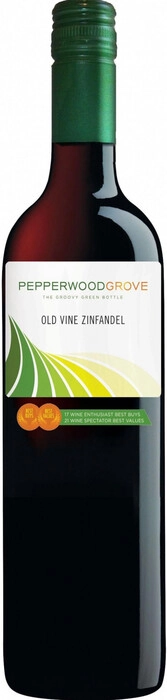 Вино Pepperwood Grove Old Vine Zinfandel  Пеппервуд Гров Олд Вайн Зинфандель 2017 750 мл