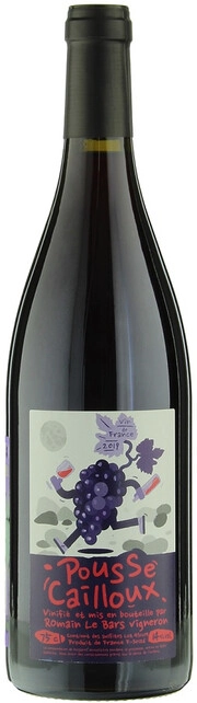 Вино  Romain le Bars Pousse Cailloux VdF     2020 750 мл