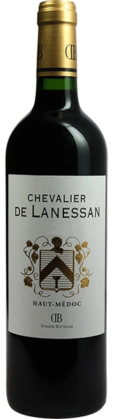 Вино Chevalier de Lanessan Haut-Medoc 2018  750 мл