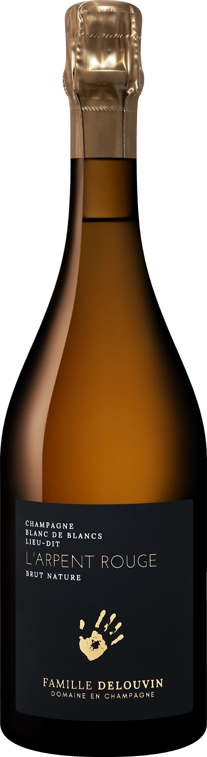 Шампанское Famille Delouvin Lieu-Dit l'Arpent Rouge Blanc de Blancs Champagne AOC Brut Nature  750 мл