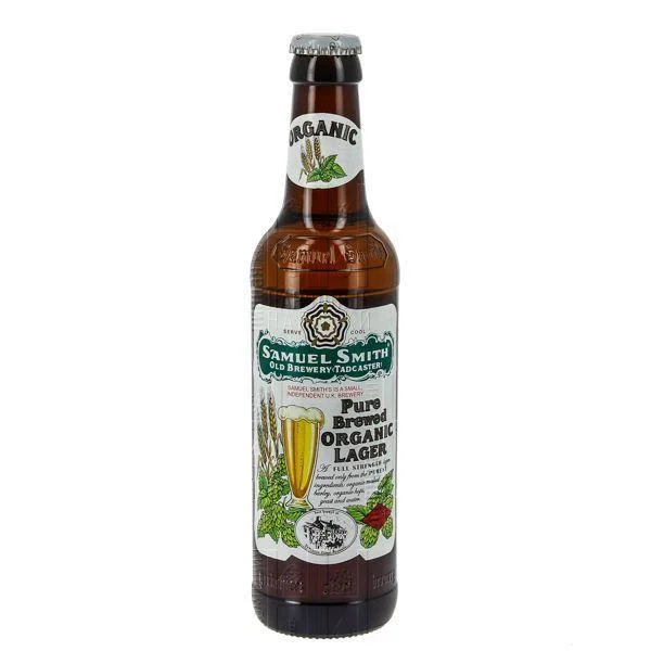 Пиво Samuel Smiths Pure Brewed Organic Lager/Сэмюэл Смит'с "Пьюр Брюд Органик Лагер" 355 мл