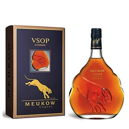 Коньяк Meukow VSOP Superior 5 years gift in box Меуков ВСОП Супериор средний возраст 5 лет подарочная упаковка 1750 мл