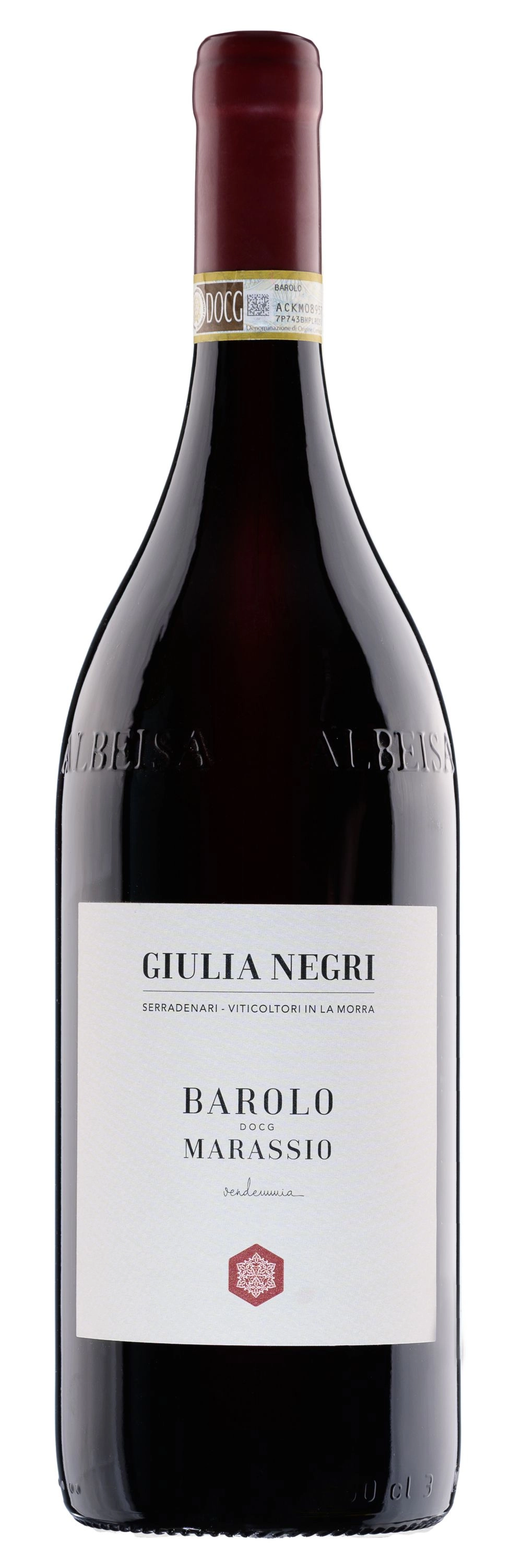Вино Serradenari Giulia Negri Marassio Barolo 2019 1500 ml 14%