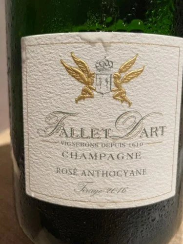 Шампанское Fallet Dart Anthocyane Brut Rose  2018  750 мл