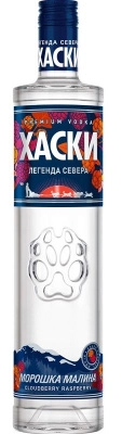 Водка особая Хаски Морошка Малина  500 мл