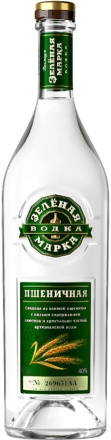 Водка Зелёная марка Пшеничная  1 л