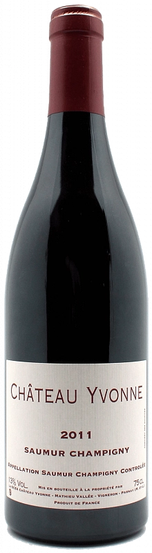 Вино Chateau Yvonne Saumur Champigny AOC  2015 750 мл 13%