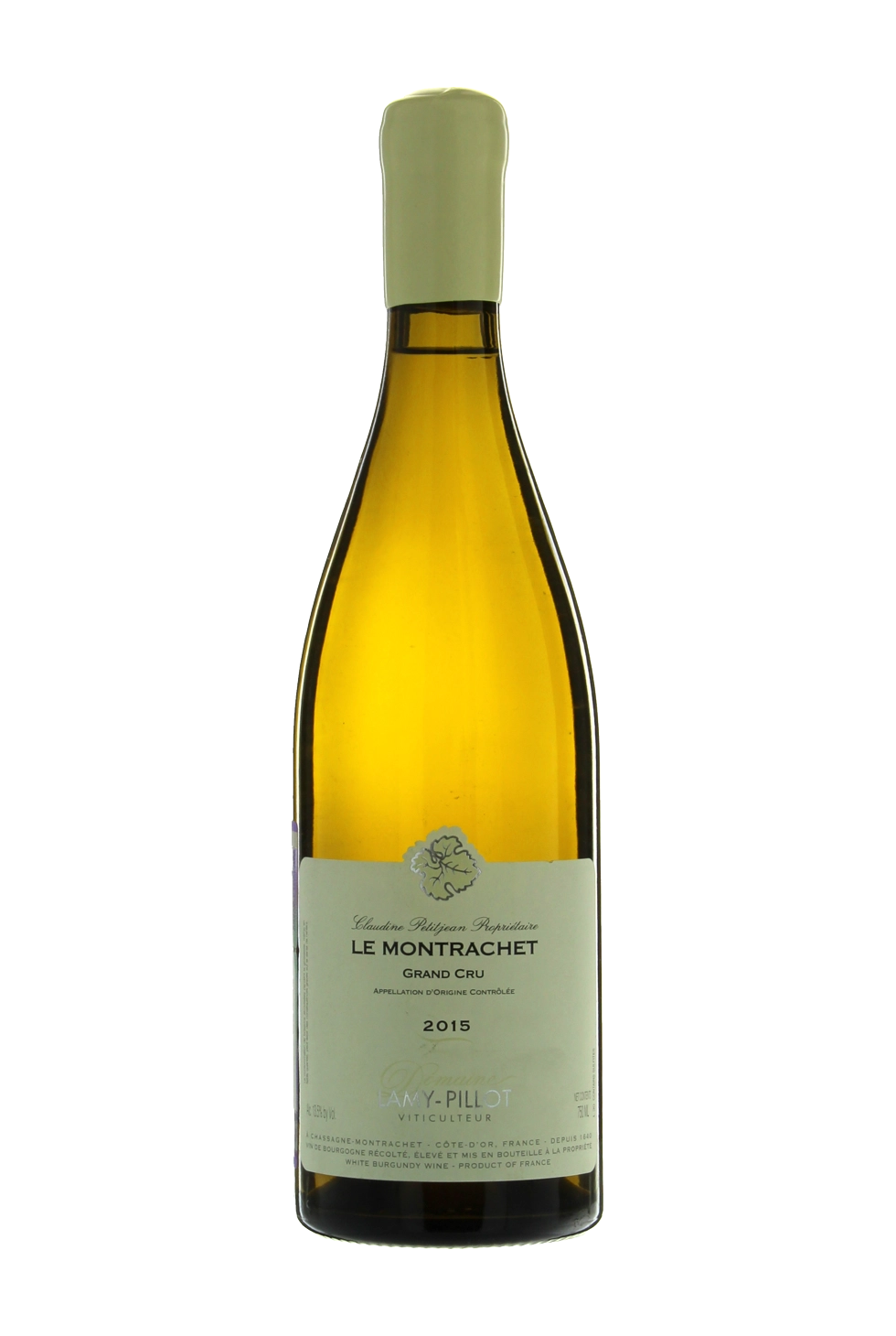 Вино Domaine Lamy-Pillot Montrachet Grand Cru AOC  2015 750 мл