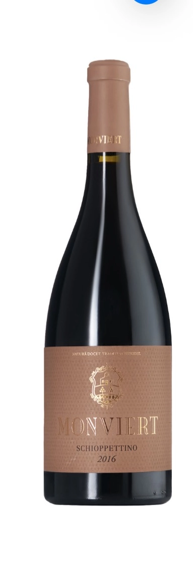 Вино MONVIERT SCHIOPPETTINO FRIULI COLLI ORIENTALI 2018 750 мл 12%