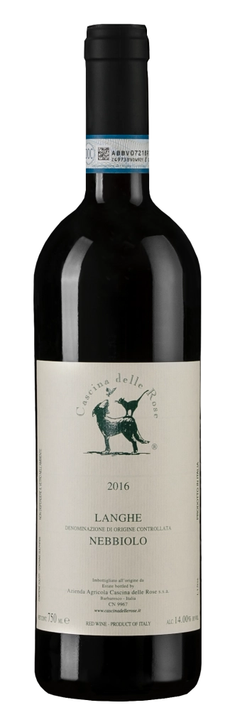 Вино Cascina delle Rose Langhe Nebbiolo Ланге Неббиоло 2022 750 мл