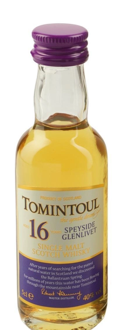 Виски Tomintoul Speyside Glenlivet 16 yo Томинтоул Спейсайд Гленливет 16 лет  350 мл