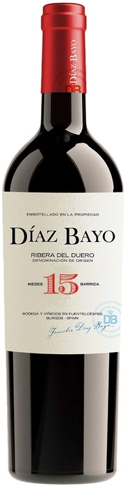 Вино Diaz Bayo  15 Meses Barrica  Ribera del Duero DO    2017  750 мл