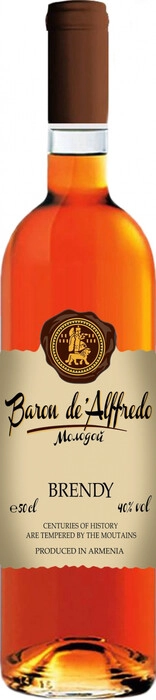Бренди Baron de' Alffredo Young  500 мл