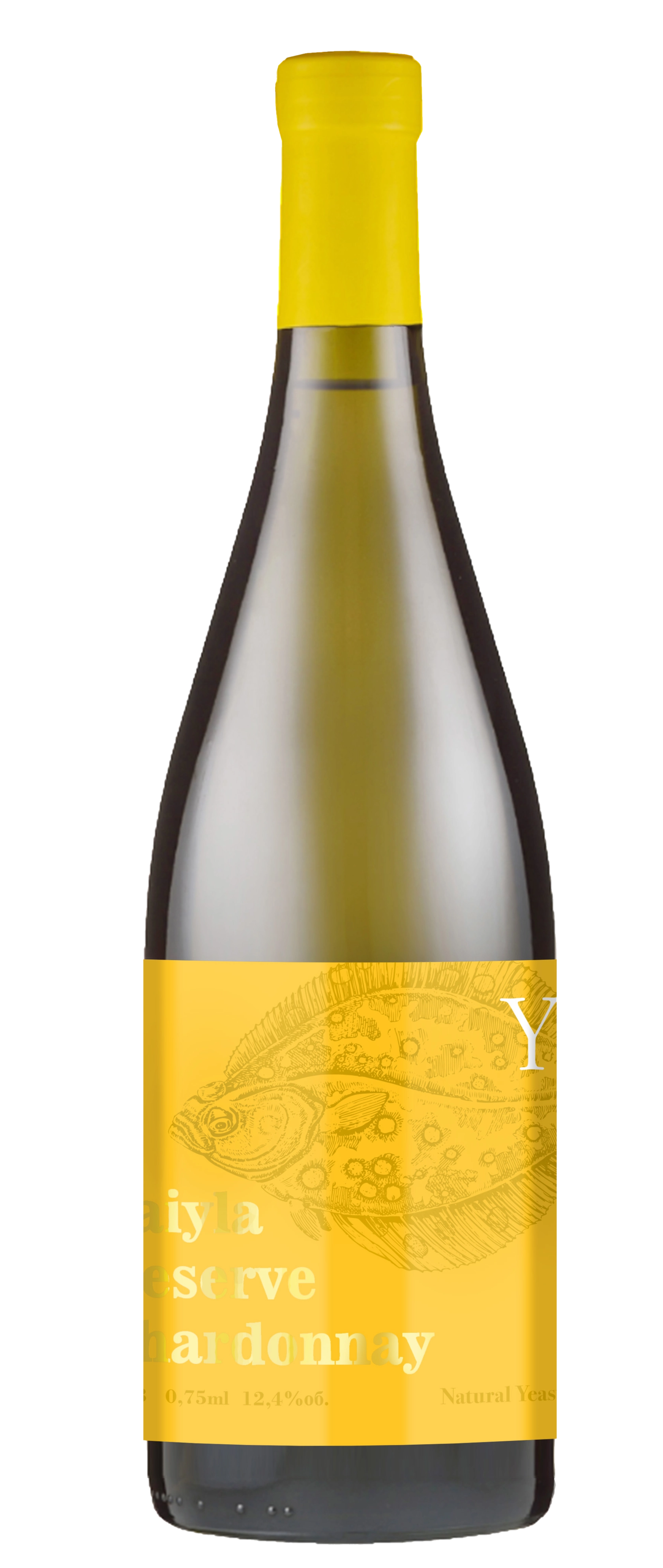 Вино  Яйла Шардоне Резерв 2021 750 мл