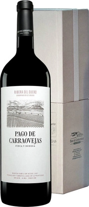 Вино Pago de CarraovejasRibera del Duero DO gift box  Паго де Карраовьехас в подарочной коробке 2017 1500 мл