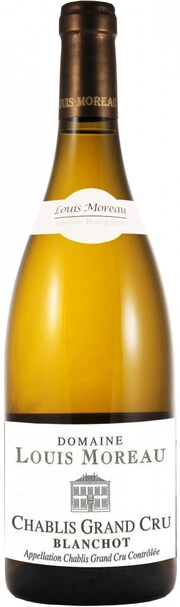 Вино Domaine Louis Moreau Chablis Grand Cru Blanchot    2018 750 мл  13%