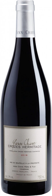 Вино Yann Chave Crozes Hermitage AOC  Ян Шав Кроз Эрмитаж 2019 750 мл 13%