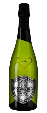 Игристое вино Cava Dos Caprichos Brut Nature  2016 750 мл