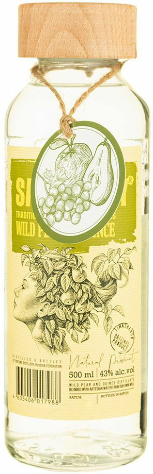 Водка Фортуна Самограй Дикая Груша и Айва  500 мл