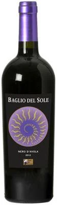 Вино Baglio del Sole Nero d'Avola, Балье Дель Соле Неро Д'аволе кр. сух  750 мл