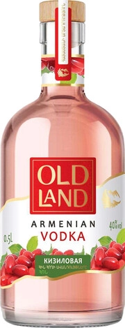 Водка  Old Land   Олд Лэнд   Кизиловая  500 мл