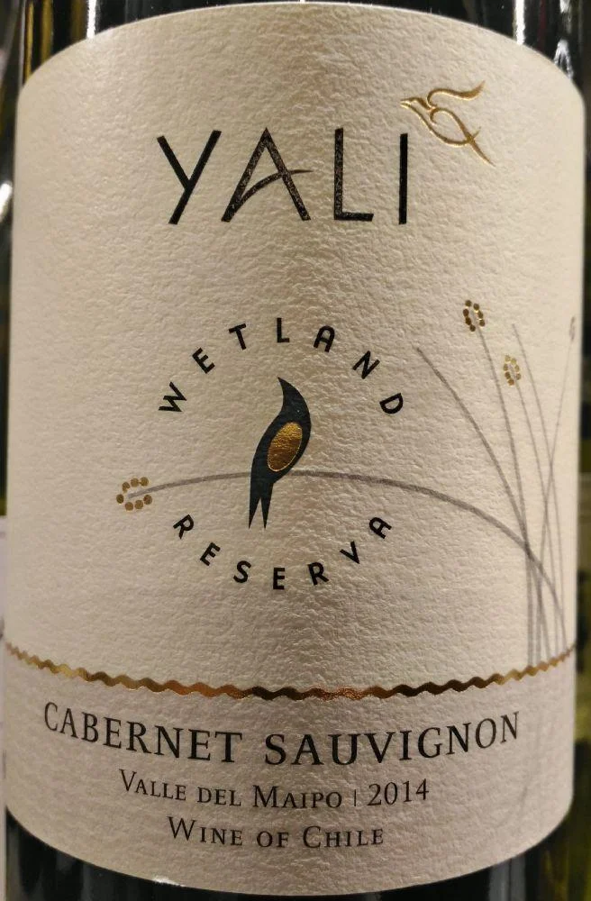 Вино Ventisquero Yali Wetland Cabernet Sauvignon Reserva  Яли Уэтленд Каберне Совиньон Резерва 2015 750 мл