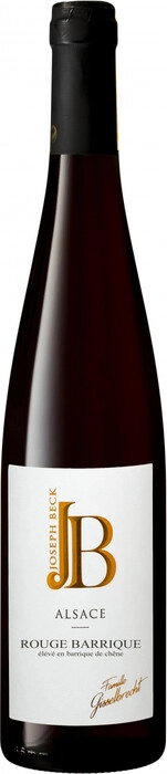 Вино Joseph Beck  Rouge Barrique  Alsace AOC  Жозеф Бек Руж Баррик 2017 750 мл  13,5%