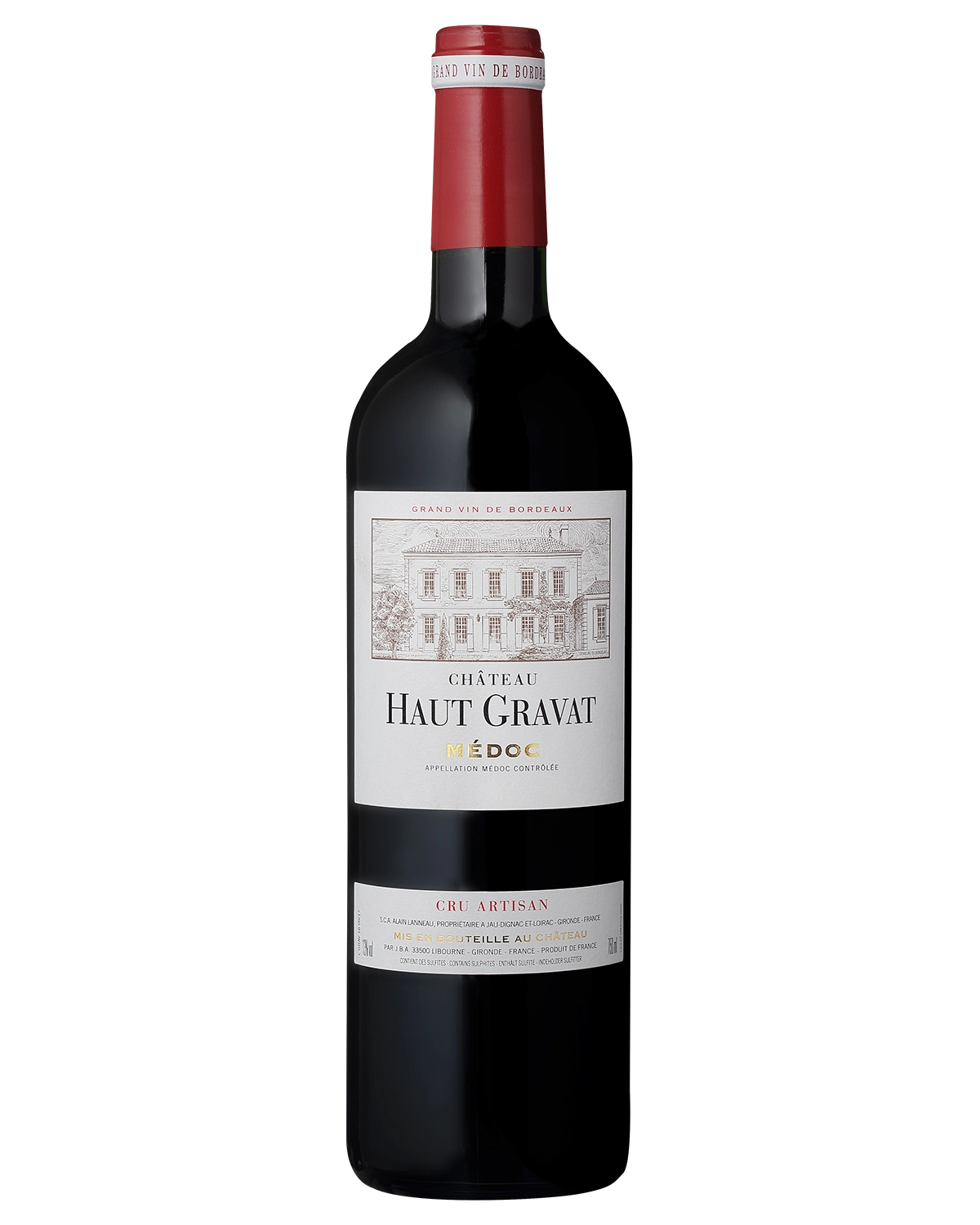Вино  Jean-Baptiste Audy Château Haut Gravat    2016 750 мл