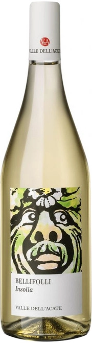 Вино Valle dell'Acate Bellifolli  Insolia   Валле дель'Акате  Беллифолли Инзолия  2018 750 мл