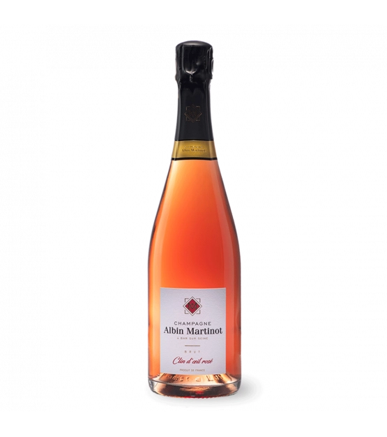 Шампанское ALBIN MARTINOT Clair Choisi Rosé de Saignée Extra Brut 2016 750 мл 12,5%