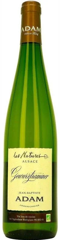 Вино Jean-Baptiste Adam Les Natures Gewurztraminer Жан-Баптист Адам Ле Натюр Гевюрцтраминер 2016 750 мл
